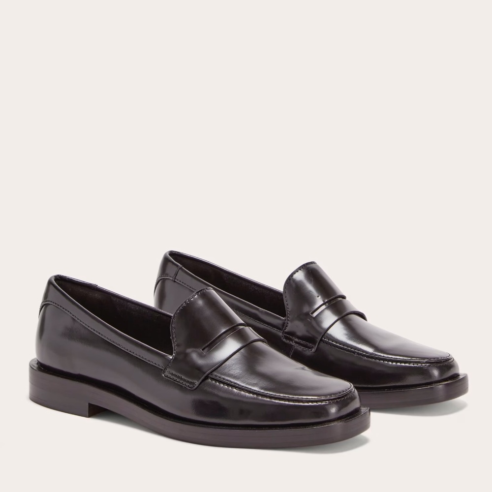 Everlane The Penny Loafer Black Base - Size 7
